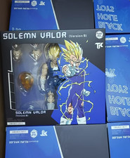 Black Hole Toys & TK Dragon Ball Z Solemn Vegeta Battle Damage Version MISB picture