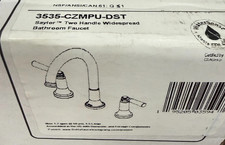 Delta Saylor 1.2 GPM Widespread Bathroom Faucet 3535-CZMPU-DST  (Sealed) picture