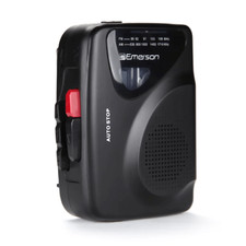 Emerson Portable Cassette Player & Recorder w AMFM Radio and Built-In Microphone picture