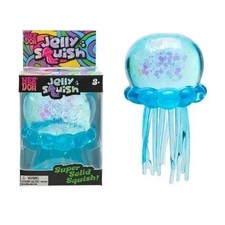 Needoh Atomic Stress Relief Ball Squishy Fidget Toy Blue with Box picture
