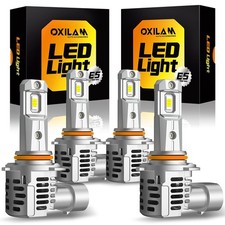 OXILAM 33000LM 9005 9006 LED High Beam Low Headlight Beam Bulb Super USA Bright picture