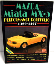 MAZDA MIATA MX-5 Performance Portfolio 1989-1997 Brooklands * GOOD +* picture