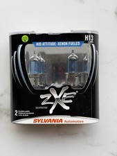 SYLVANIA H13 9008 SilverStar zXe Halogen Headlight Bulbs 2-Pack H13SZ.PB2 picture