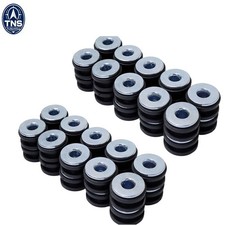 40pcs M6 Rubber Grommet Set Motorcycle Fairing Cowling Buffer Washers picture