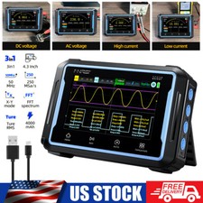 3-in-1 Automotive Oscilloscope DDS Signal Generator Multimeter 50MHz 250MS/s picture