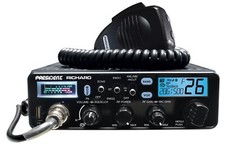 President Richard 10m 50W FM/AM Radio Transceiver - Black picture