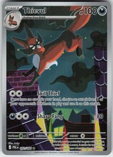 Thievul 092/084 Illustration Rare Pitch Black Near Mint picture