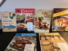 Vintage 1970’s Family Circle Illustrated Cookbooks Lot Of 6 picture