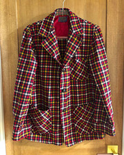 Vintage Pendleton Wool Plaid Shirt Jacket - Men Small picture