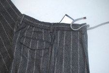 BARBA TAILORIA NAPLES WOOL FLANNEL PANTS SIZE 50 380.00 CART. SCENE picture