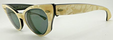 B&L Ray Ban Chloe Vintage Rare 1950's Eyeglasses Frames Cat Eye Mother of Pearl picture