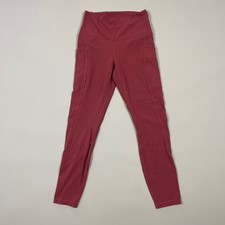 Lululemon Invigorate High Rise Tight 25 Everlux Leggings Chianti Red Pink 6 picture