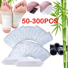 50-300Pcs Foot Detox Patches Pads Toxins Deep Cleansing Herbal Organic Slimming picture