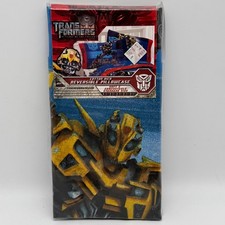 Vintage 2009 Transformers Revenge of the Fallen Reversible Pillowcase Kmart NWT picture