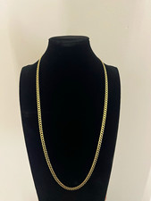 14K Diamond-Cut Gold Chain picture