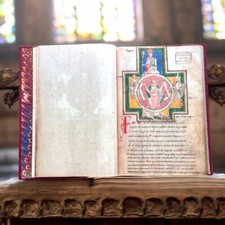 1230 Carmina Burana Deluxe Limited Leatherbound Edition Facsimile Reproduction picture