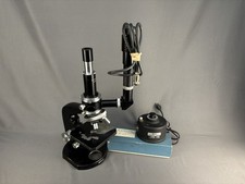 Vtg Nikon Model S Microscope, With Transformer, Illuminator, & Epi-Illuminator picture