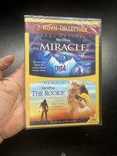2 Movie Collection: Miracle (2004) & Rookie (2002) (DVD, NEW, SEALED) picture
