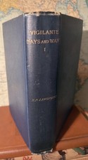 RARE 1893 Signed By Author Inscription NP Langford Vigilante Days and Ways Vol 1 picture