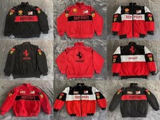 Ferrari Jacket Ebroidered Cotton Padded F 1 Racing Unisex Embroidery Jacket picture