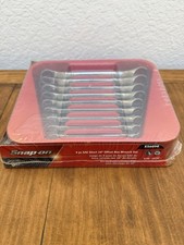 Snap-On Tools SAE Wrench Set USA XS609B Short Offset Box End NEW picture