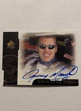 1999 SP Authentic - Sign of the Times Jeremy Mayfield #JM (AU) picture
