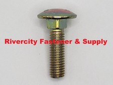 M8-1.25x40 Carriage Bolts M8x1.25 x 40 Screws 8mm x 1.25 x 40mm Bolt / Screw picture