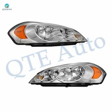 Headlights Assembly for 2006-2013 Chevrolet Impala 6 Cyl With bulb Halogen picture