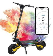 EOEOTWO 2400W Dual Motor Electric Scooter for Adults 40MPH 52V 23.4Ah 11