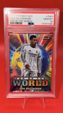 Topps 2024-25 Finest UCC UEFA Champions League Jude Bellingham TW-3 PSA 10 picture