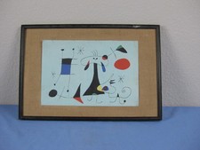 Vintage Joan Miro Artwork picture