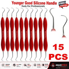 Dental Micro Sickle Scaler Periodontal Interproximal Scaling Silicone Handle picture