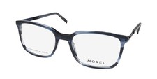 NEW MOREL MOZART 3 EYEWEAR PLASTIC SP08 54-19-145 FULL-RIM FRANCE BLUE MENS picture