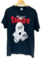 Samhain T shirt 2004 Danzig The Misfits Black Short Sleeve Shirt Reprint KH10901 picture