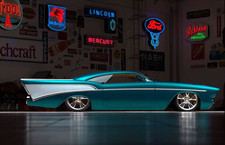 Chevrolet 1957 57Chevy55 Race Car1:24Vintage18Custom Built Concept12Dream Model picture