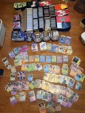 Massive Pokemon lot roughly 6000+ cards, 1999 - now, slabs, mini binders, tins picture