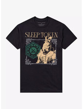 Official SLEEP TOKEN House Veridian Knight Black T-Shirt XXL BRAND NEW WITH TAGS picture