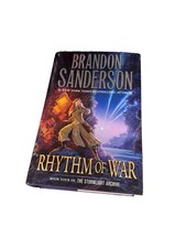 Rhythm of War BK 4 of Stormlight Archive by Brandon Sanderson 2020 HCDJ 1st/1st picture