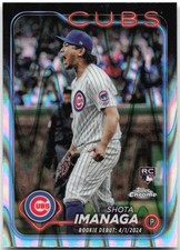Shota Imanaga 2024 Topps Chrome Update RayWave Refractors #USC95 Chicago Cubs picture