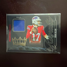 Panini 2025 Rookies & Stars Royalty Josh Allen Bills Memorabilia #R-JAN picture
