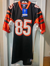 Reebok Bengals Chad Ochocinco Johnson #85 On Field NFL Jersey Mens 54 picture
