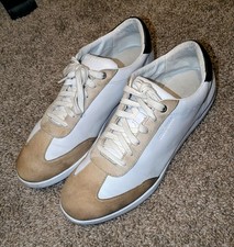 Cole Haan GrandPro Men’s Low Top Lace-Up Sneakers Colorblock White Beige picture