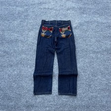 Wrangler x Pendleton Men's Dark Wash Blue Denim Jeans Straight Regular Fit picture