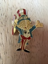 Vtg 1975 Mr Magoo Uncle Sam Enamel Lapel Pin UPA Pictures Patriotic Bicentennial picture