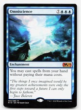 Omniscience Mythic - M19 65 EN NM Magic picture