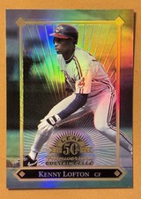1998 Donruss #150 SSP Prized Collections Leaf Curtain Calls Kenny Lofton Rare picture