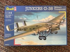 Revell AG 04021 1/144 Junkers G-38 Military Transporter OPEN BOX NEW picture
