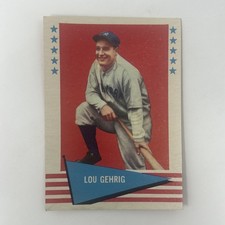 1961 Fleer Baseball Greats - Lou Gehrig #31 picture
