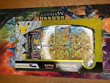Pokémon TCG Celebrations Pikachu V-UNION Collection Box Promo 2021. SEE PICTURES picture
