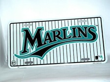 MLB FLORIDA MARLINS Aluminum License Plate 6